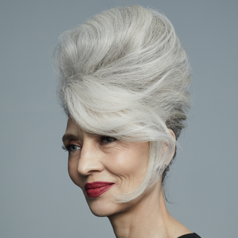 Каре + Пепельный блонд