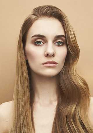 Городской NUDE ореховый оттенок фото