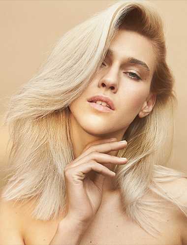 Городской NUDE платиновый оттенок фото