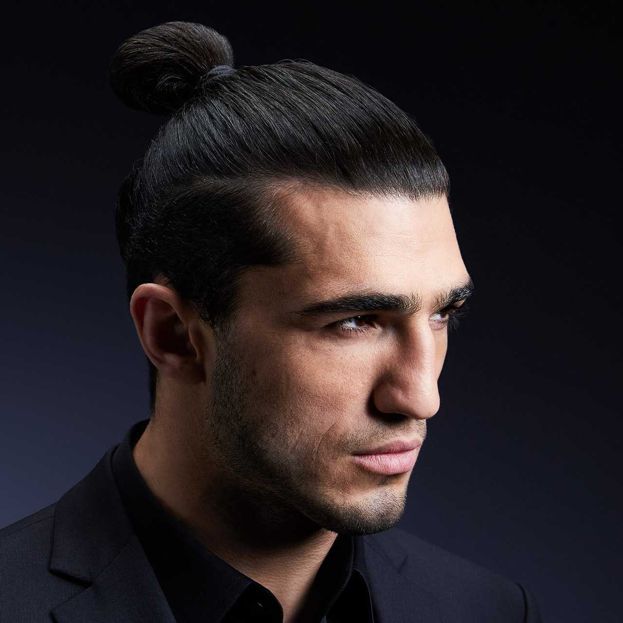 Мужская территория-стрижка городского самурая фото