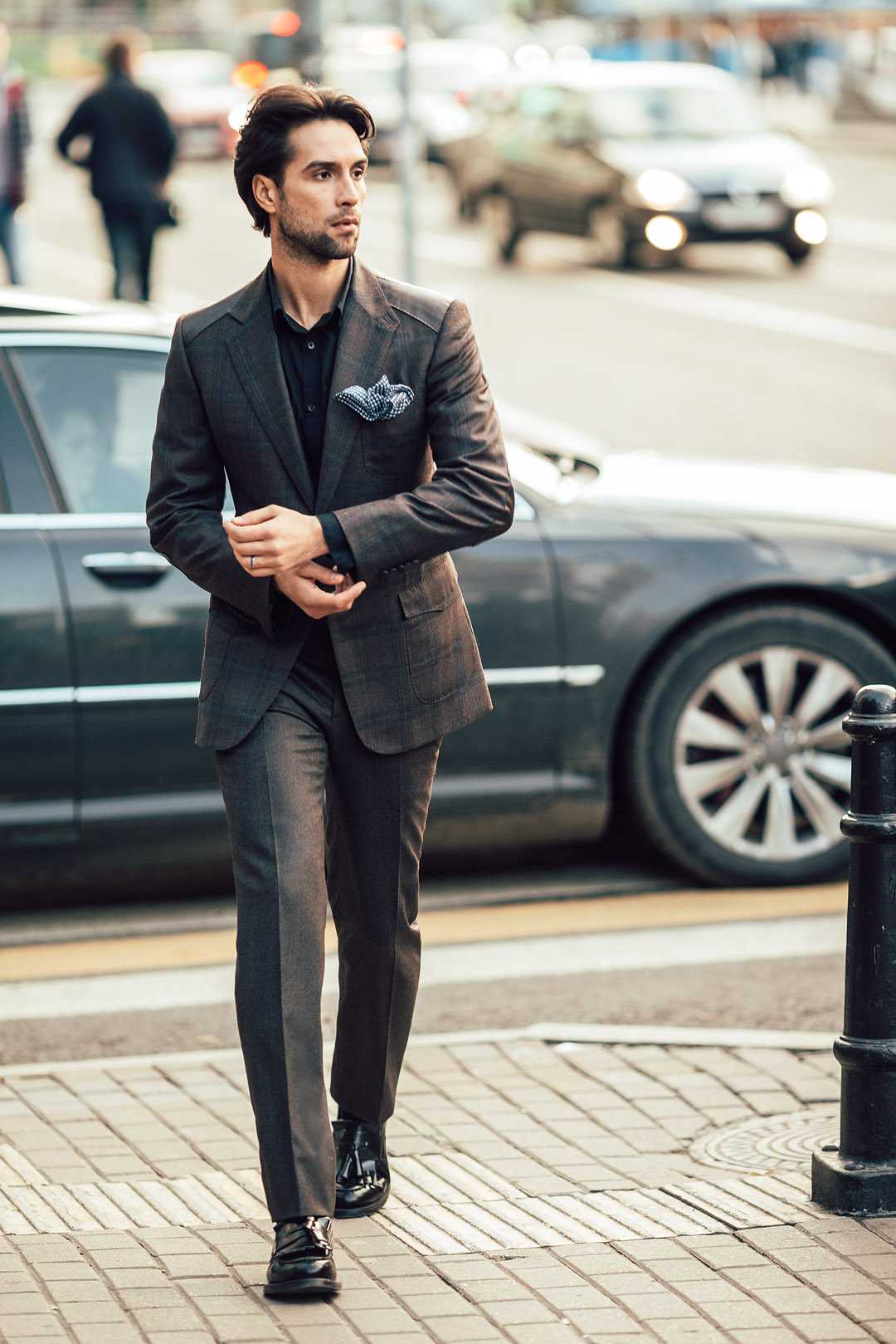 Мужская территория-стрижка в стиле английского денди фото